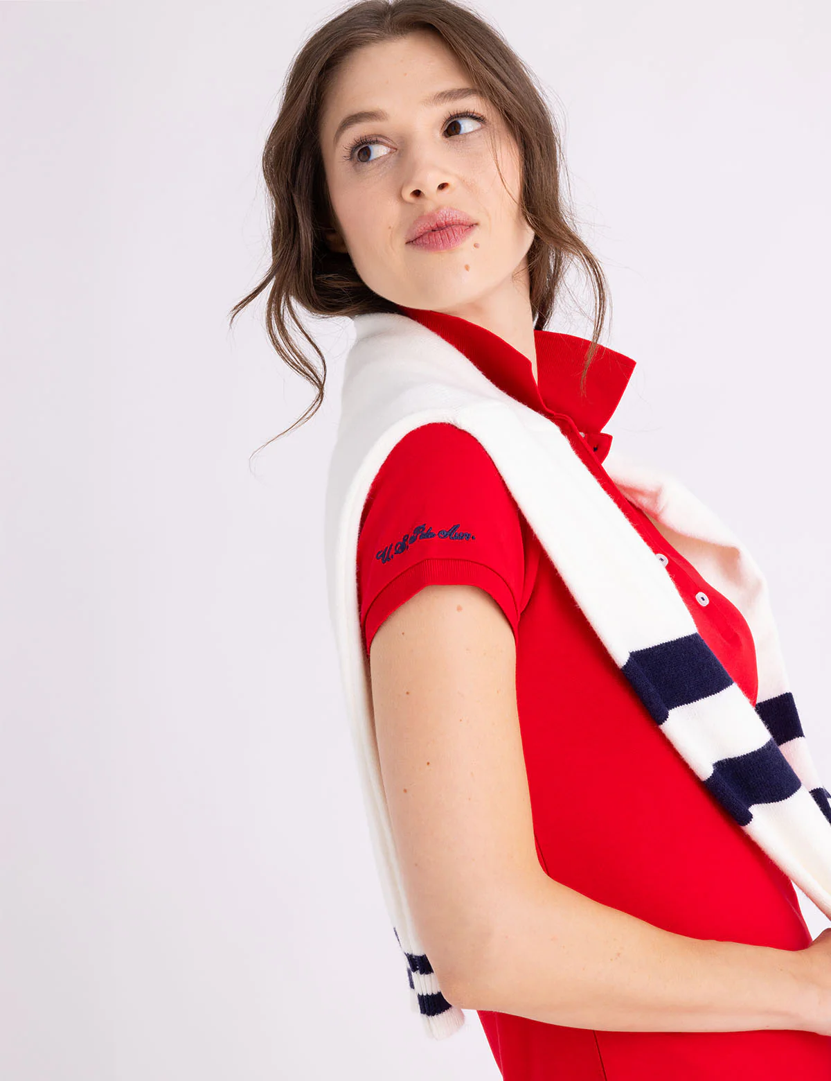 SLIM FIT POLO DRESS - Image 9