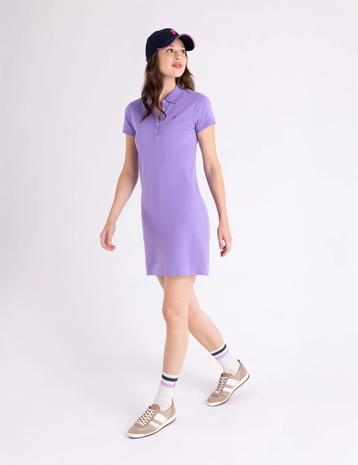 SLIM FIT POLO DRESS - Image 11