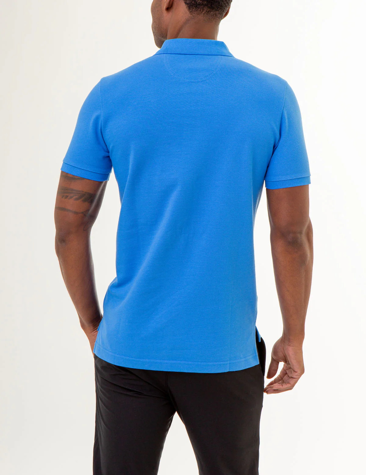 SLIM FIT SOLID PIQUE POLO SHIRT - Image 6