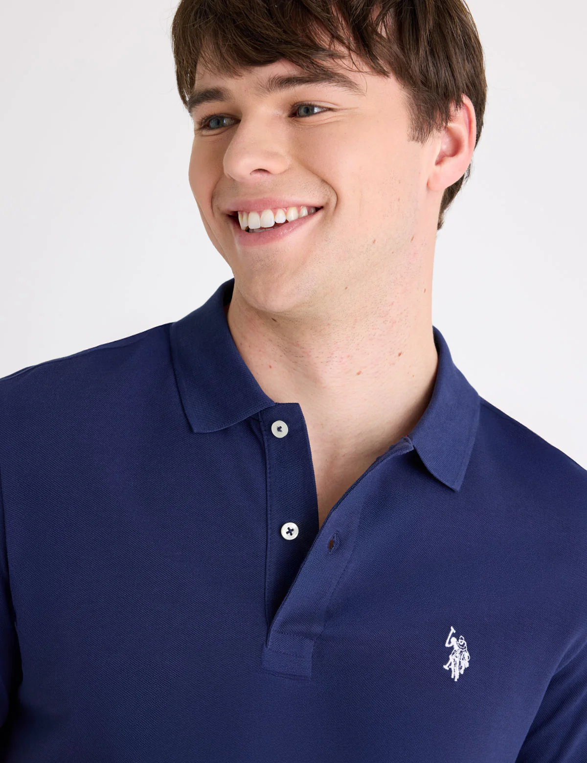 SLIM FIT SOLID PIQUE POLO SHIRT - Image 11