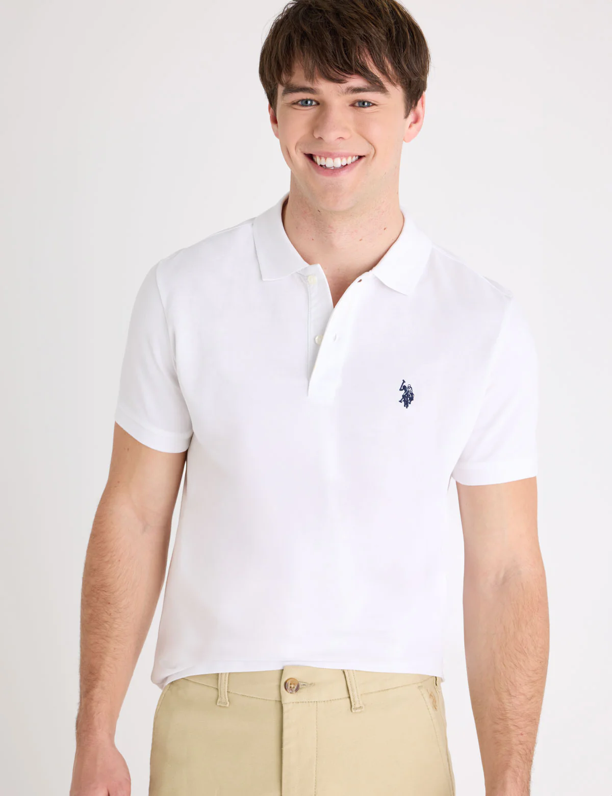 SLIM FIT SOLID PIQUE POLO SHIRT - Image 14