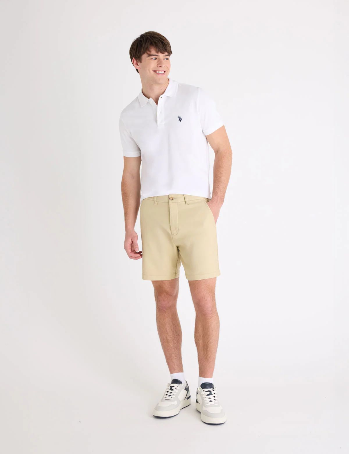 SLIM FIT SOLID PIQUE POLO SHIRT - Image 15
