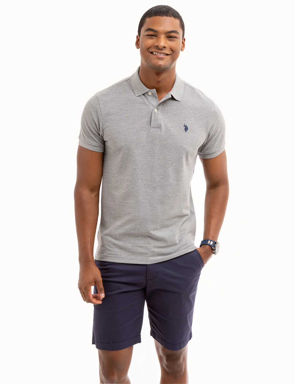 SLIM FIT SOLID PIQUE POLO SHIRT - Image 18
