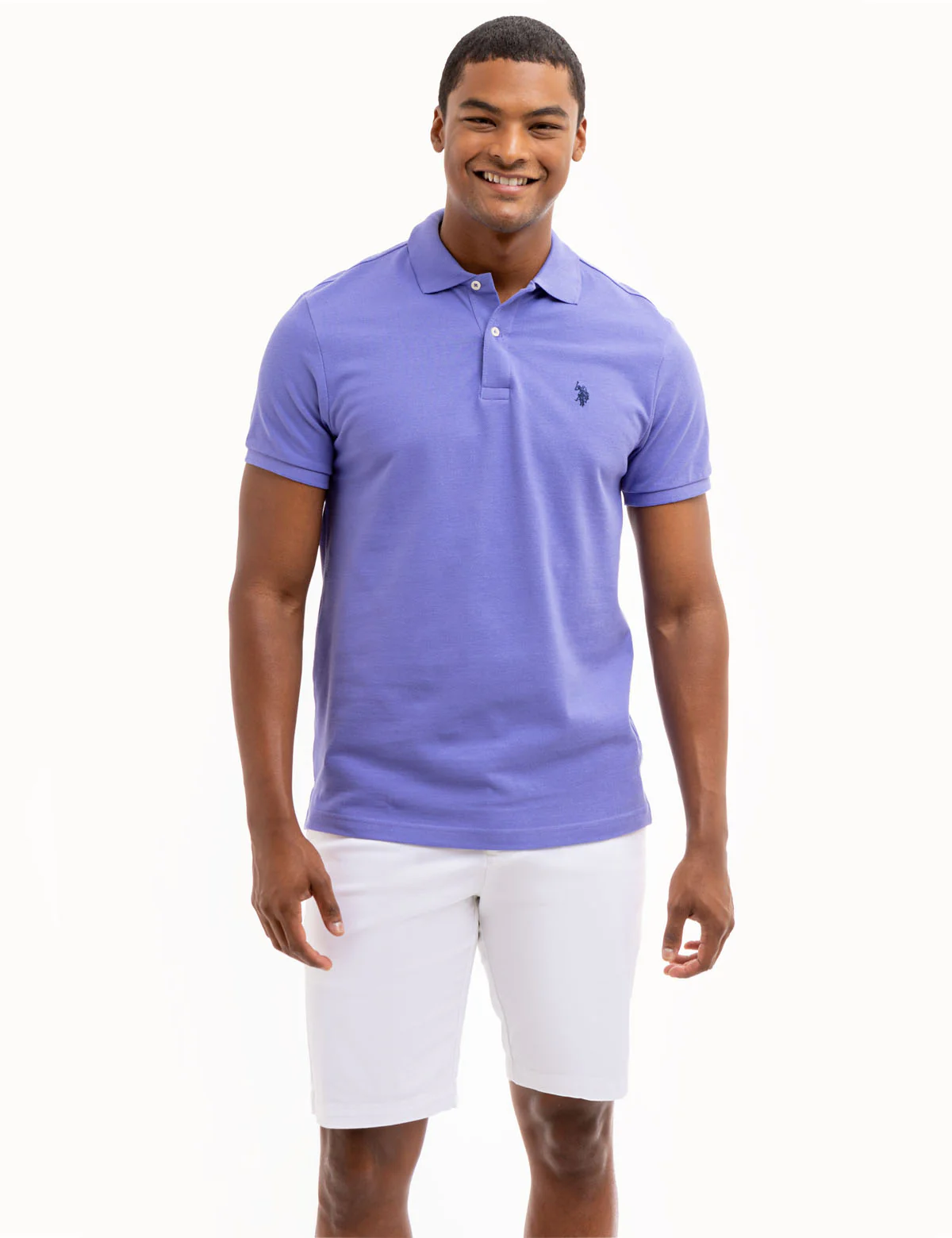 SLIM FIT SOLID PIQUE POLO SHIRT - Image 10