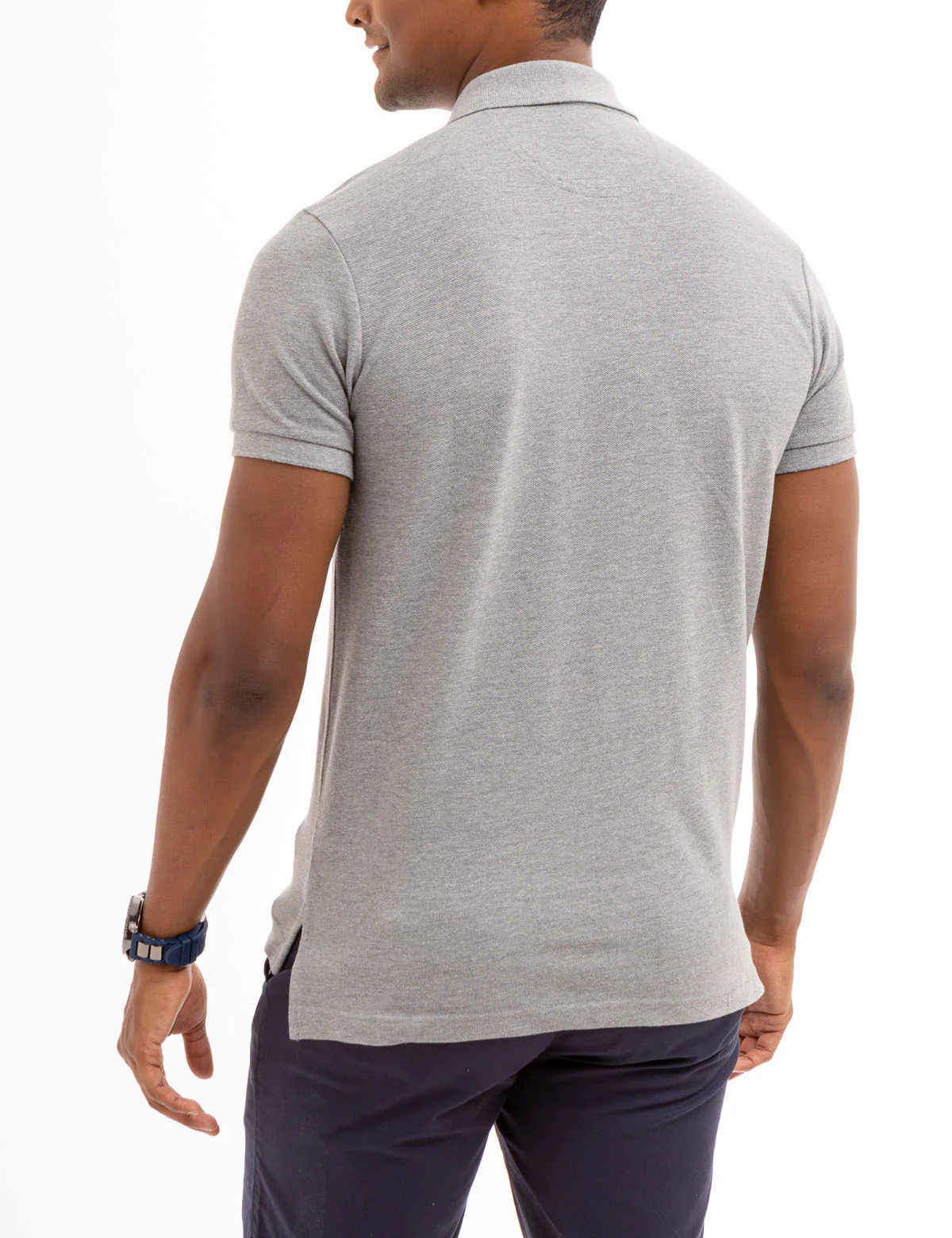 SLIM FIT SOLID PIQUE POLO SHIRT - Image 20