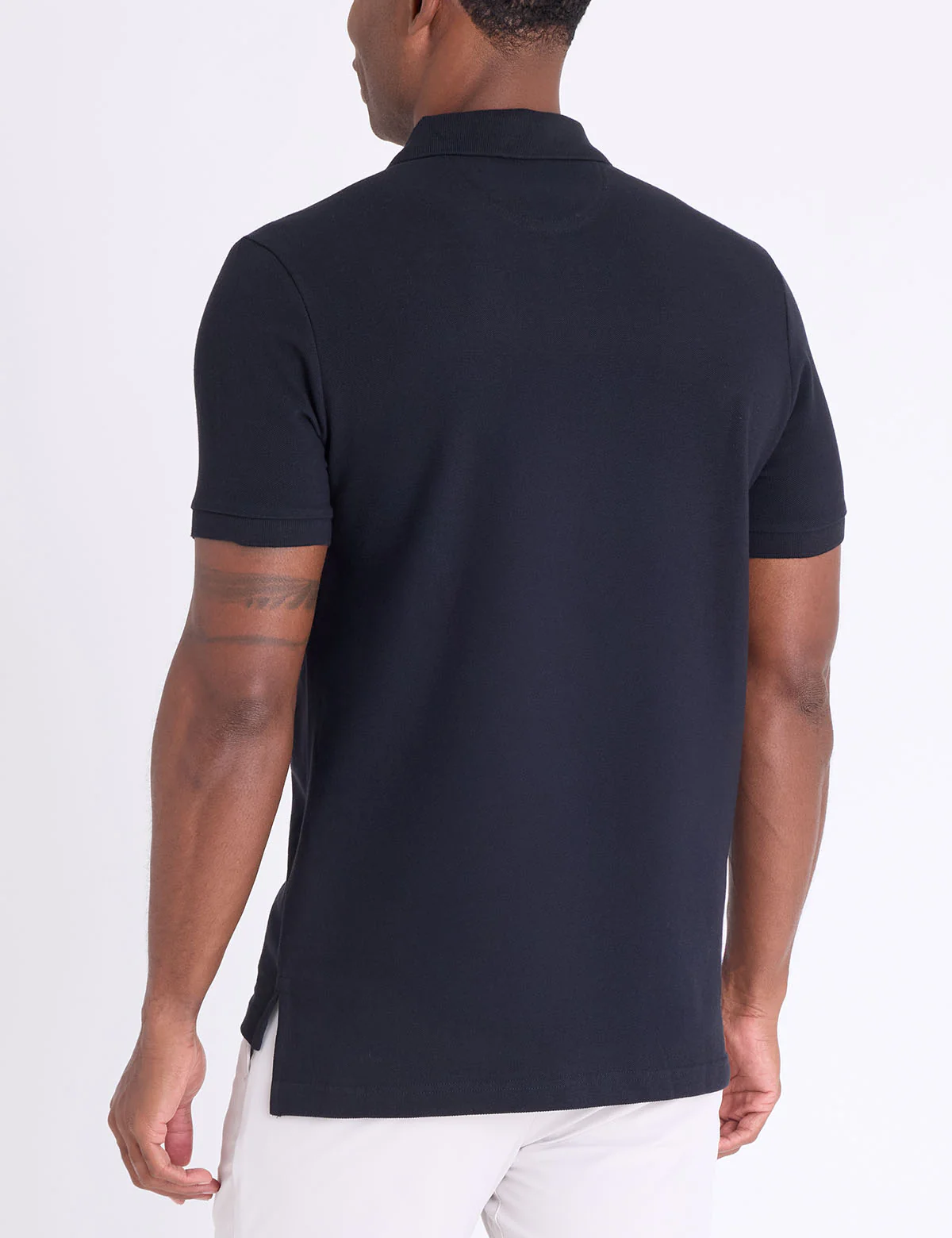 SLIM FIT SOLID PIQUE POLO SHIRT - Image 3