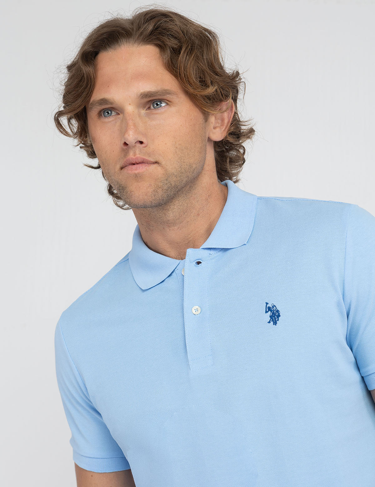 SLIM FIT SOLID PIQUE POLO SHIRT - Image 15