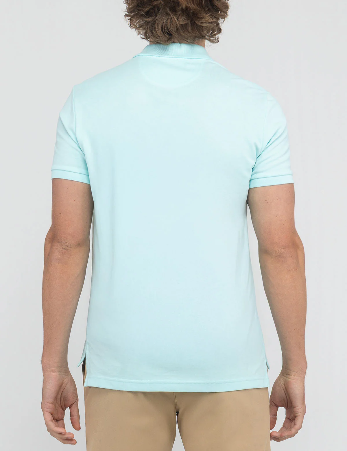 SLIM FIT SOLID PIQUE POLO SHIRT - Image 7