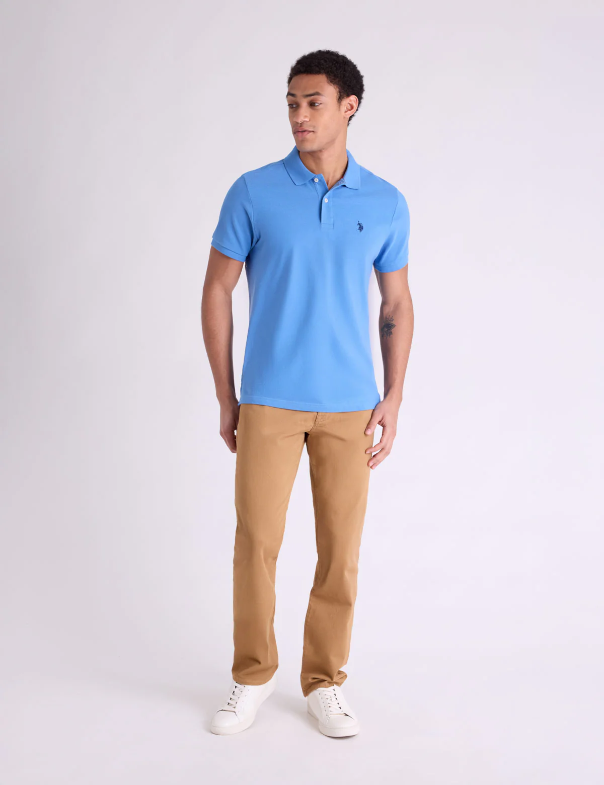 SLIM FIT SOLID PIQUE POLO SHIRT - Image 7