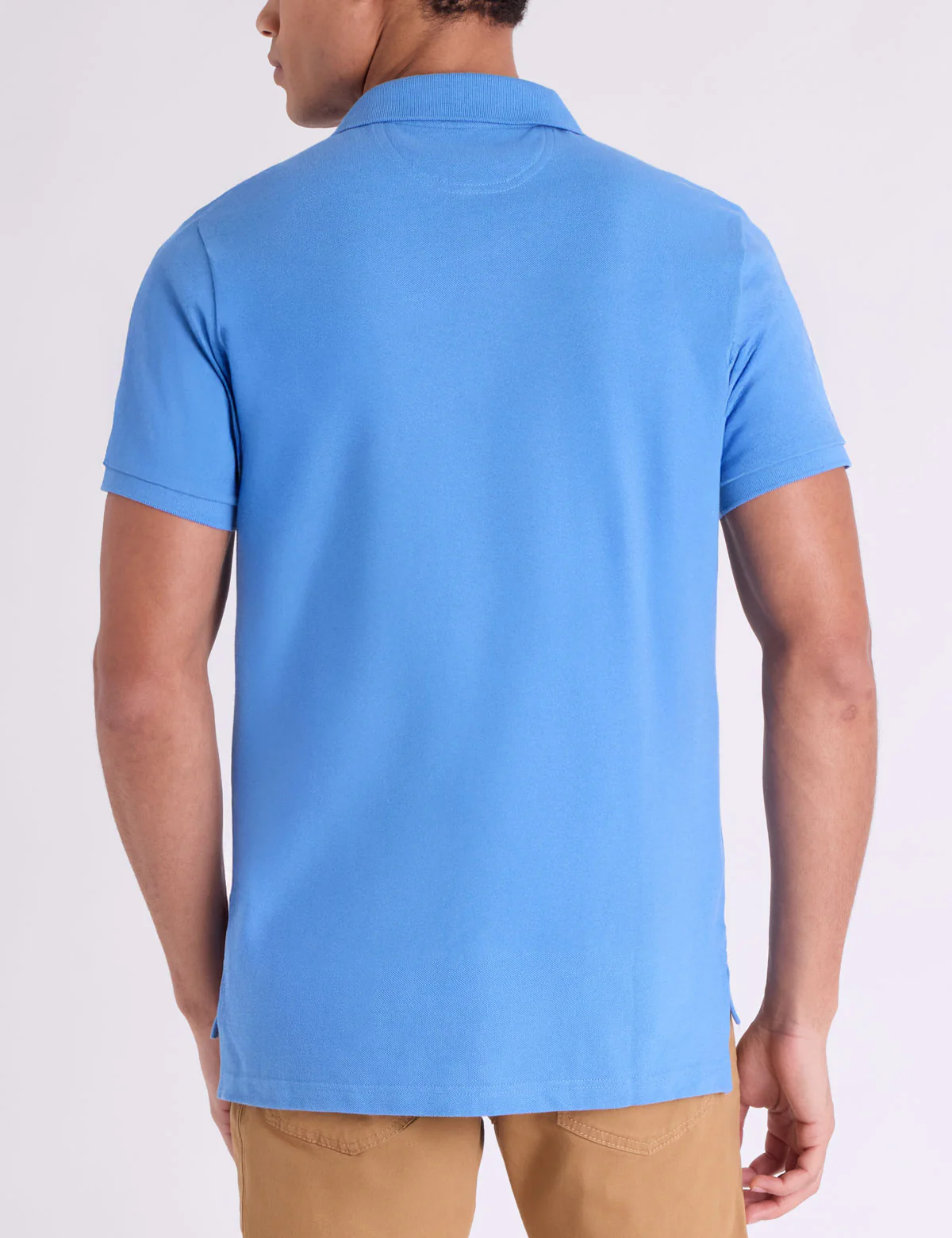 SLIM FIT SOLID PIQUE POLO SHIRT - Image 8
