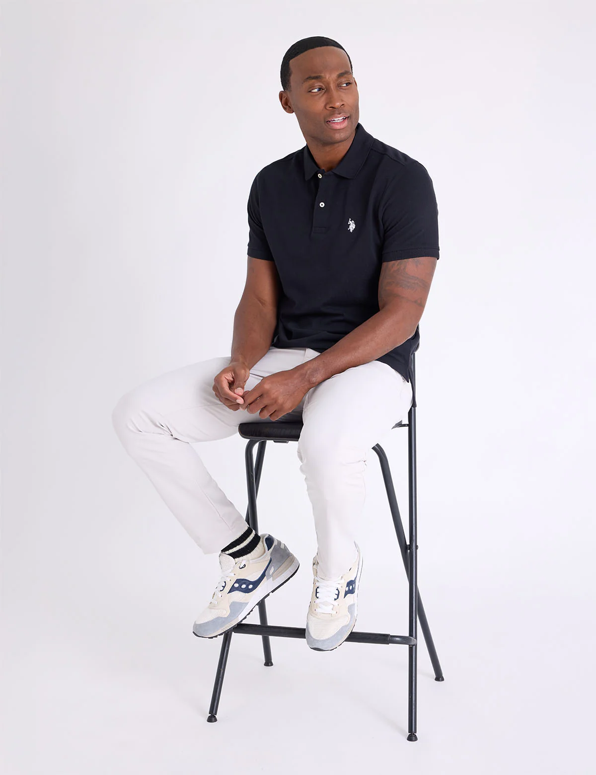 SLIM FIT SOLID PIQUE POLO SHIRT - Image 5