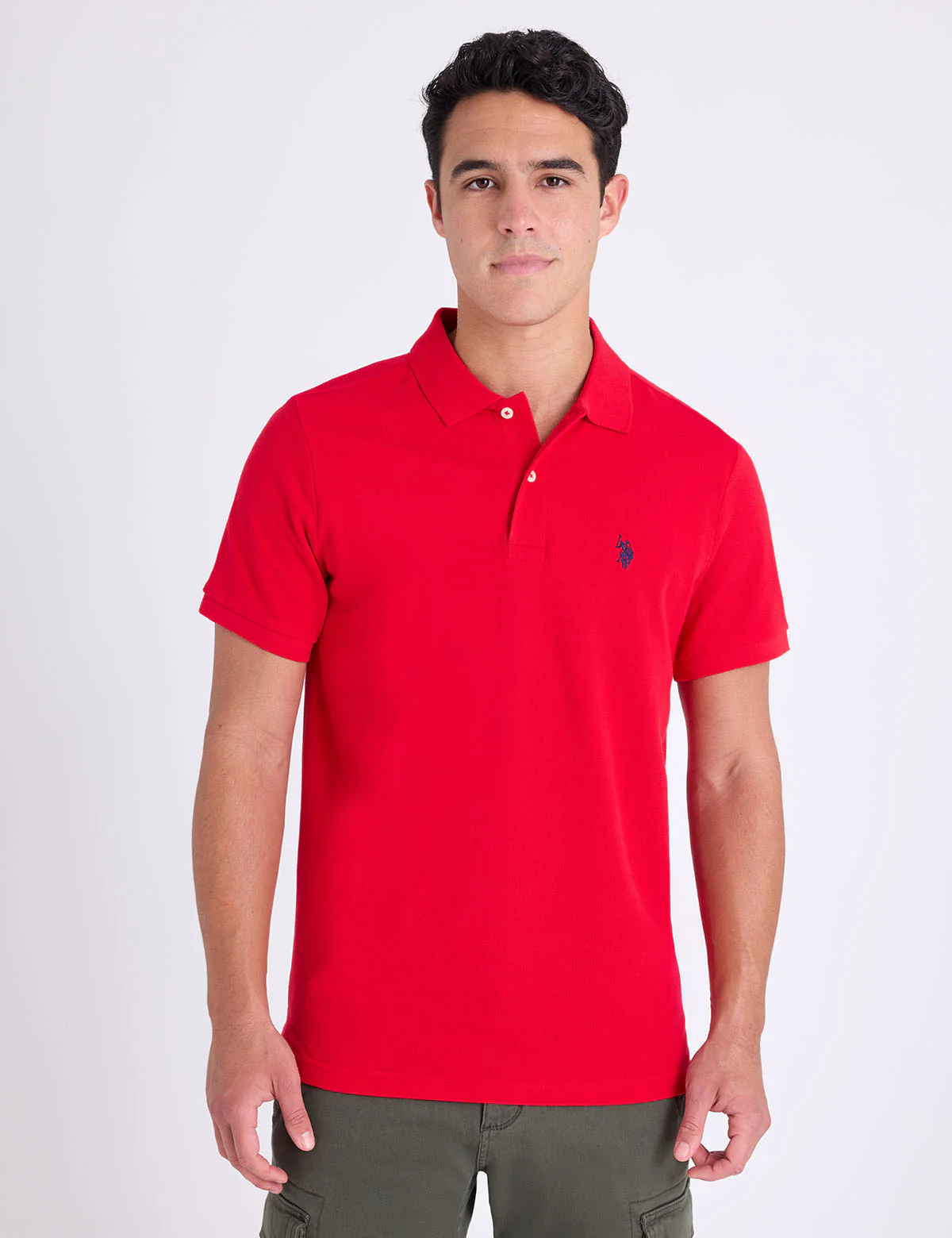 SLIM FIT SOLID PIQUE POLO SHIRT - Image 7