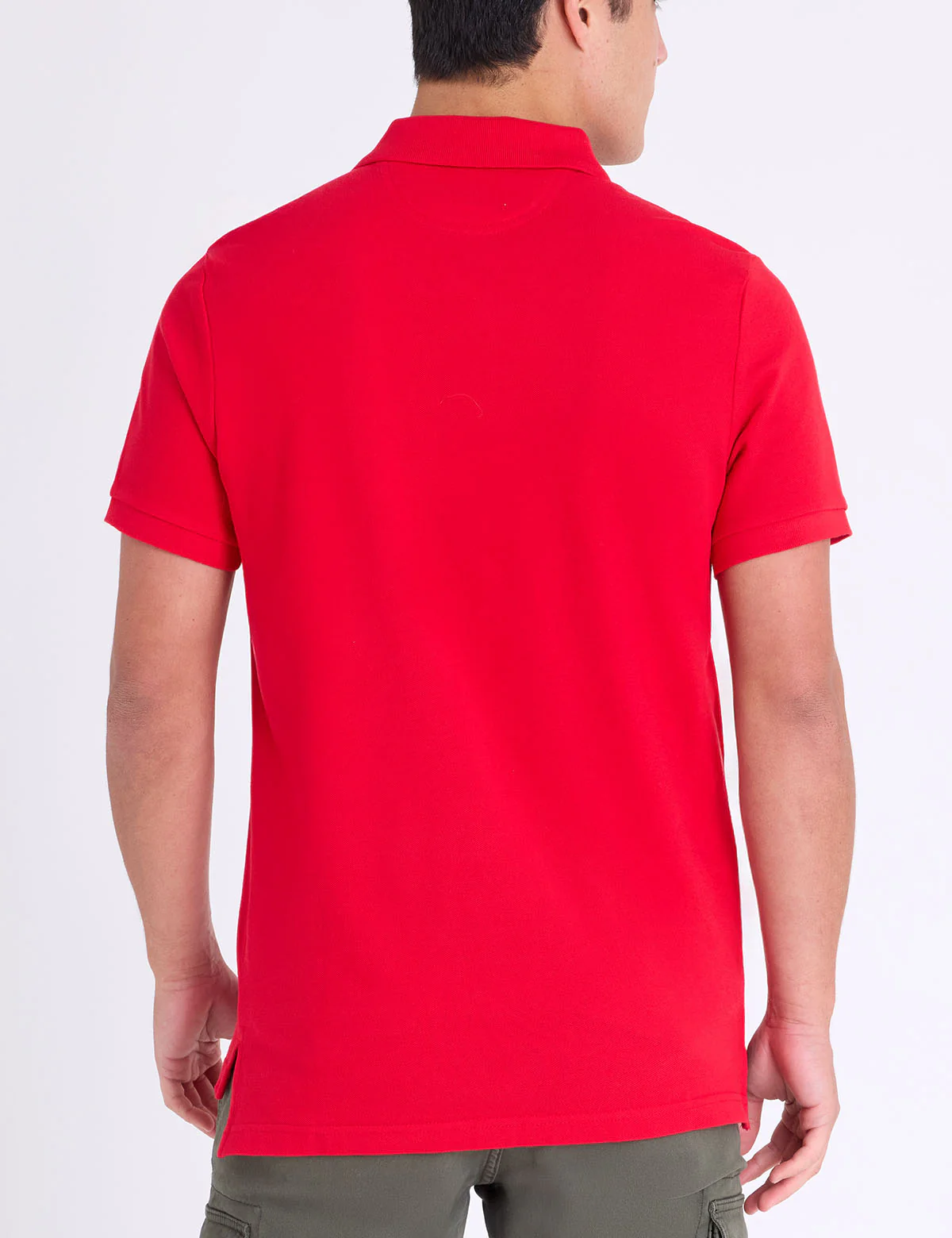 SLIM FIT SOLID PIQUE POLO SHIRT - Image 8