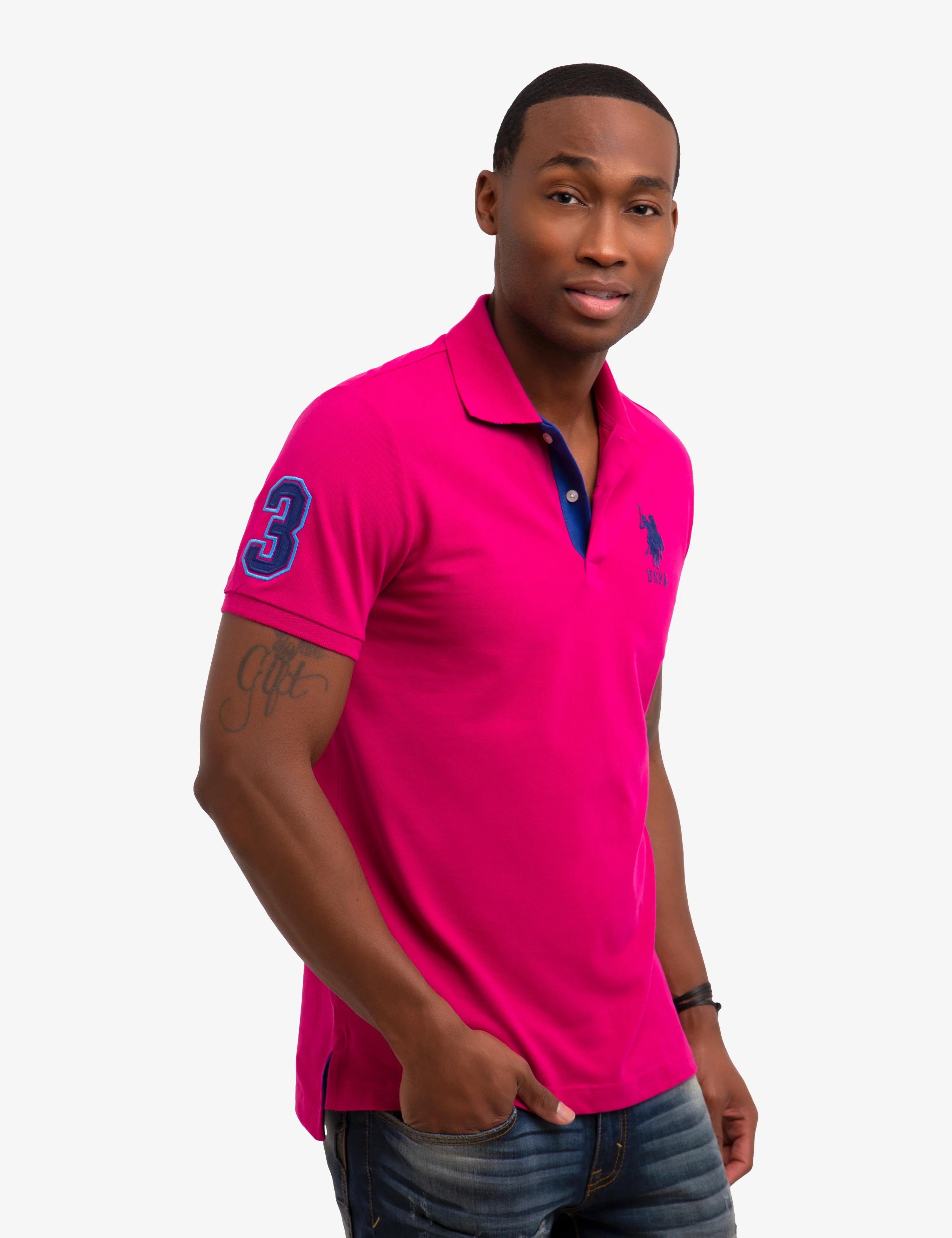 SLIM FIT STRETCH POLO SHIRT