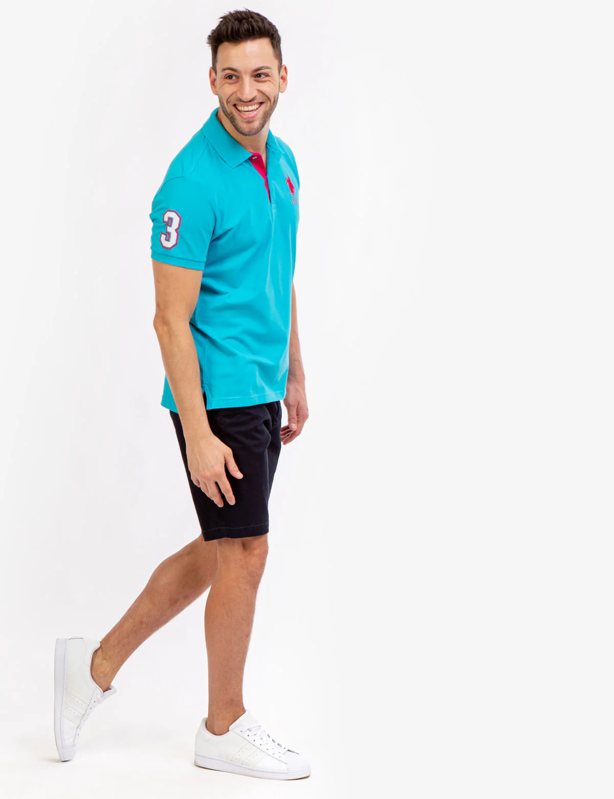 SLIM FIT STRETCH POLO SHIRT - Image 2