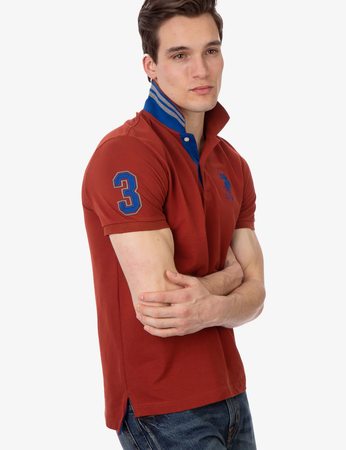 SLIM FIT STRETCH POLO SHIRT - Image 3