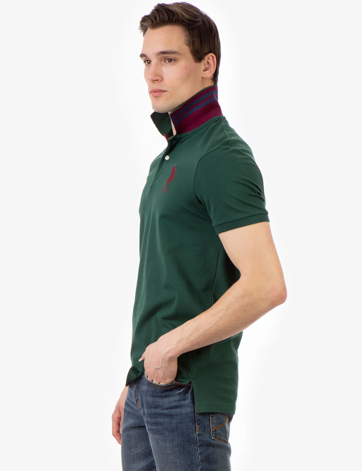 SLIM FIT STRETCH POLO SHIRT - Image 9