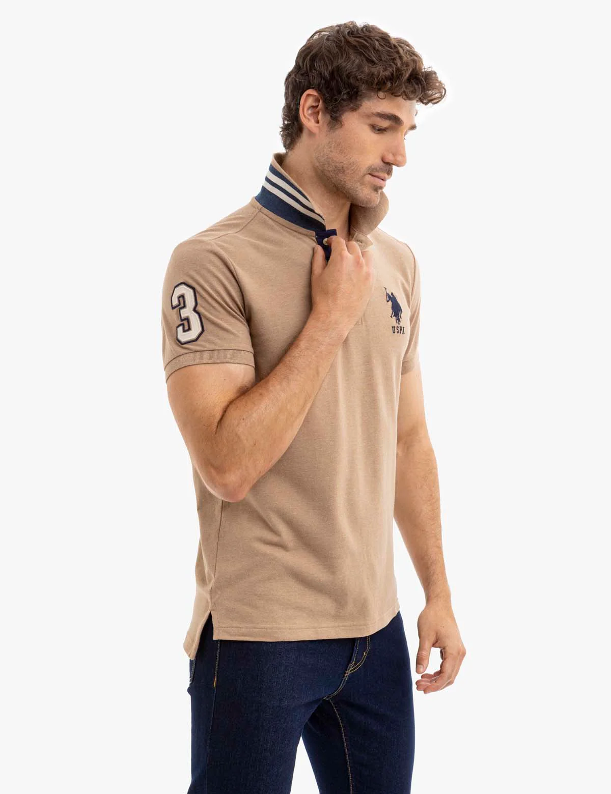 SLIM FIT STRETCH POLO SHIRT - Image 9