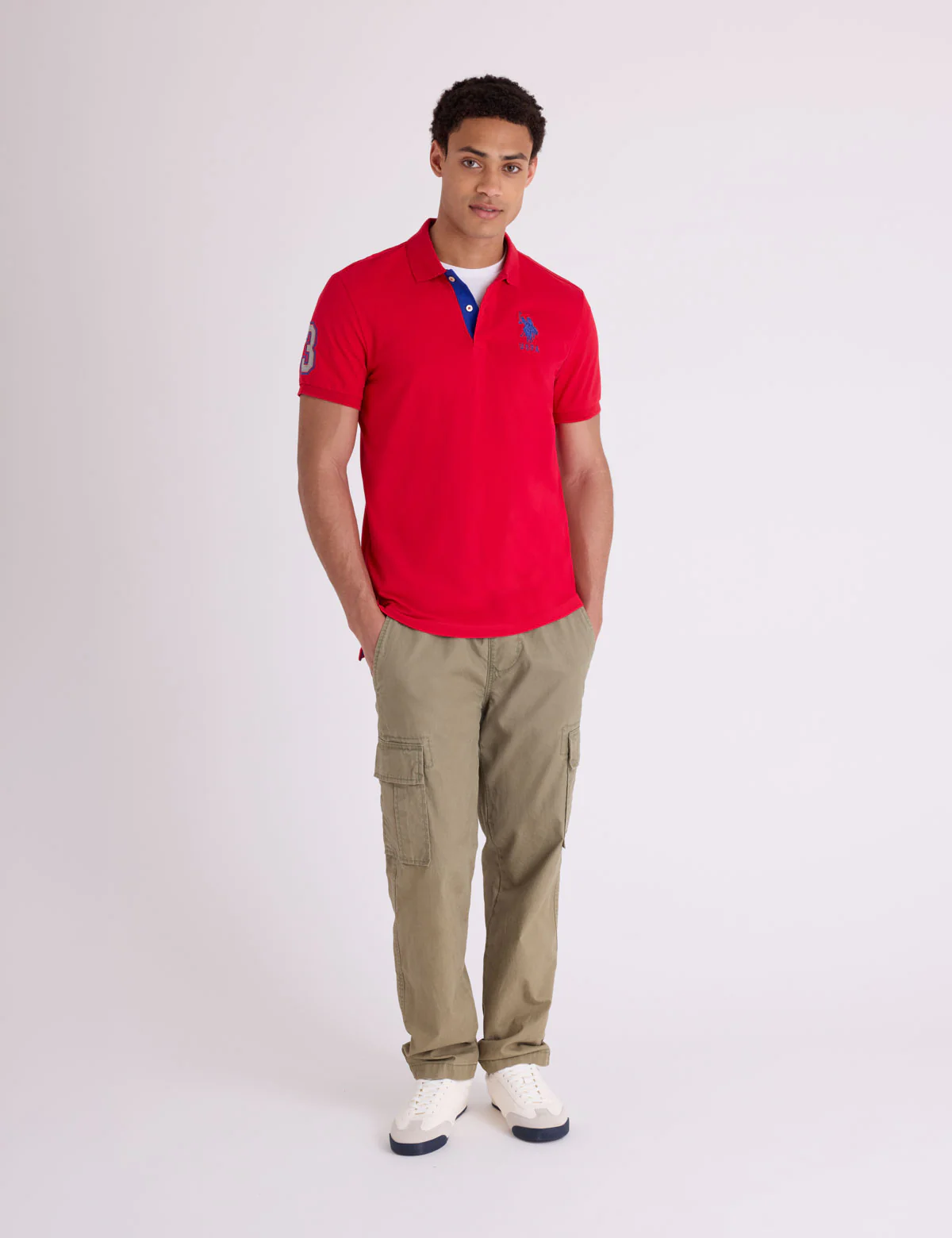 SLIM FIT STRETCH SOLID POLO SHIRT - Image 13