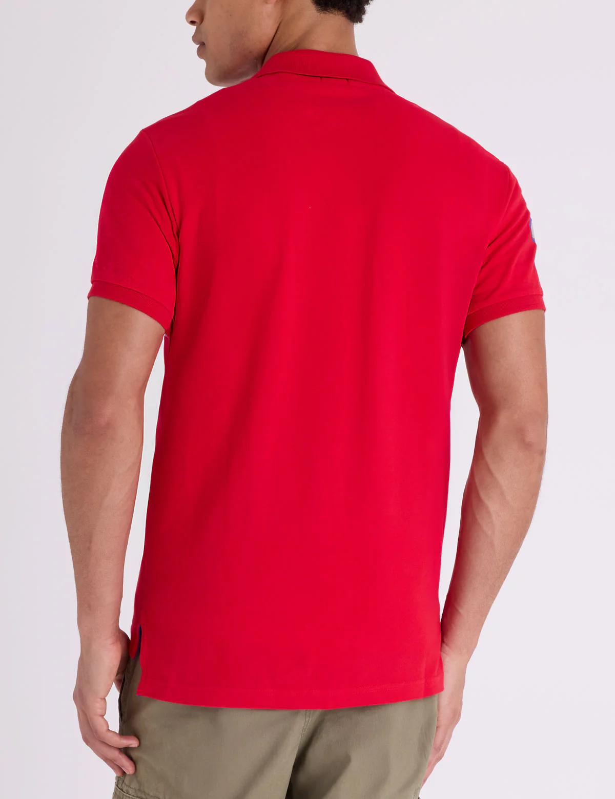 SLIM FIT STRETCH SOLID POLO SHIRT - Image 14