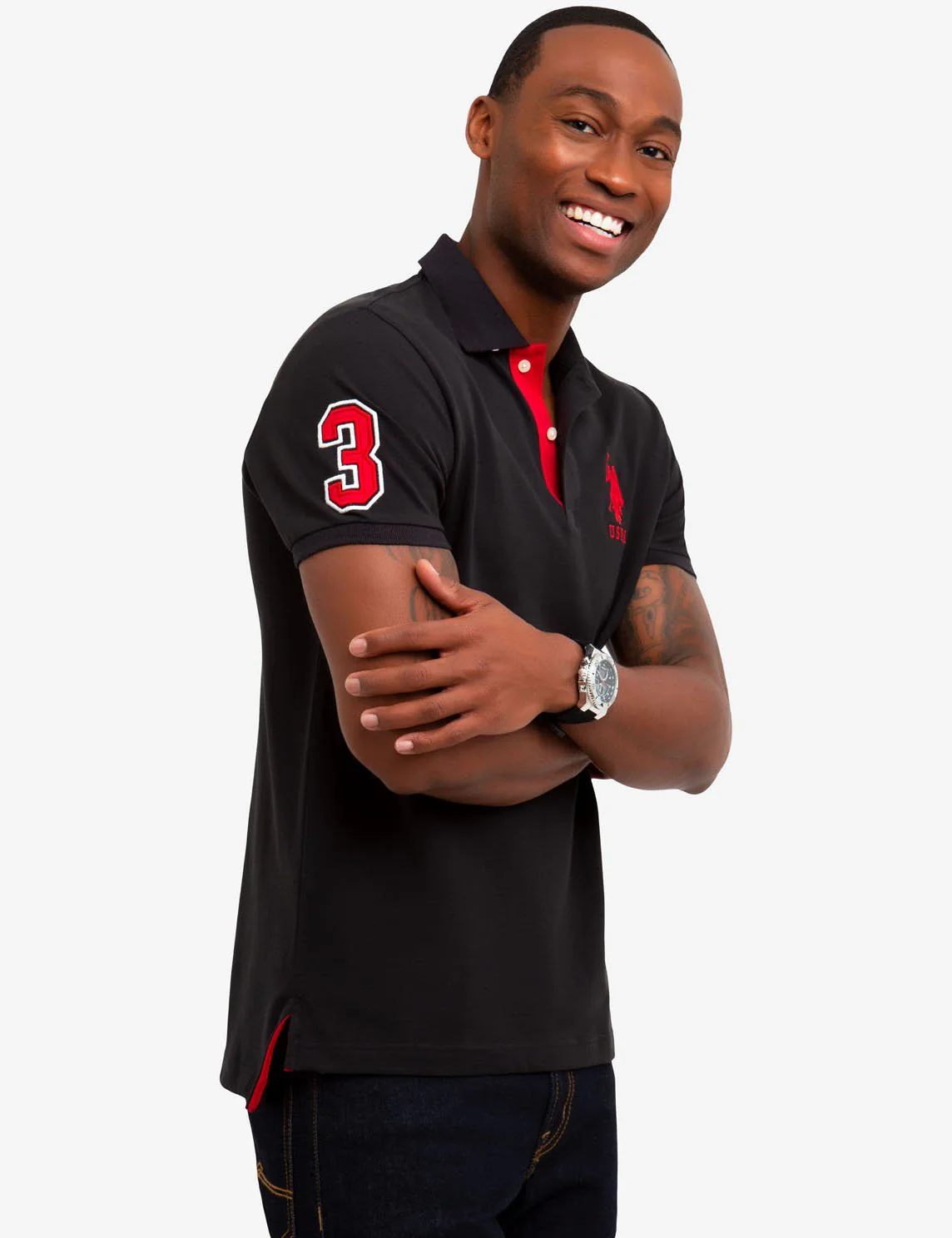SLIM FIT STRETCH SOLID POLO SHIRT - Image 15