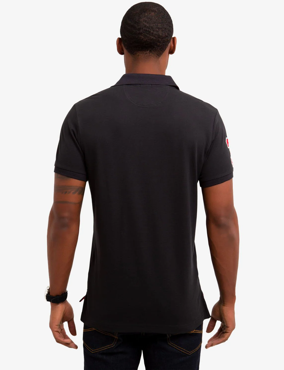 SLIM FIT STRETCH SOLID POLO SHIRT - Image 17