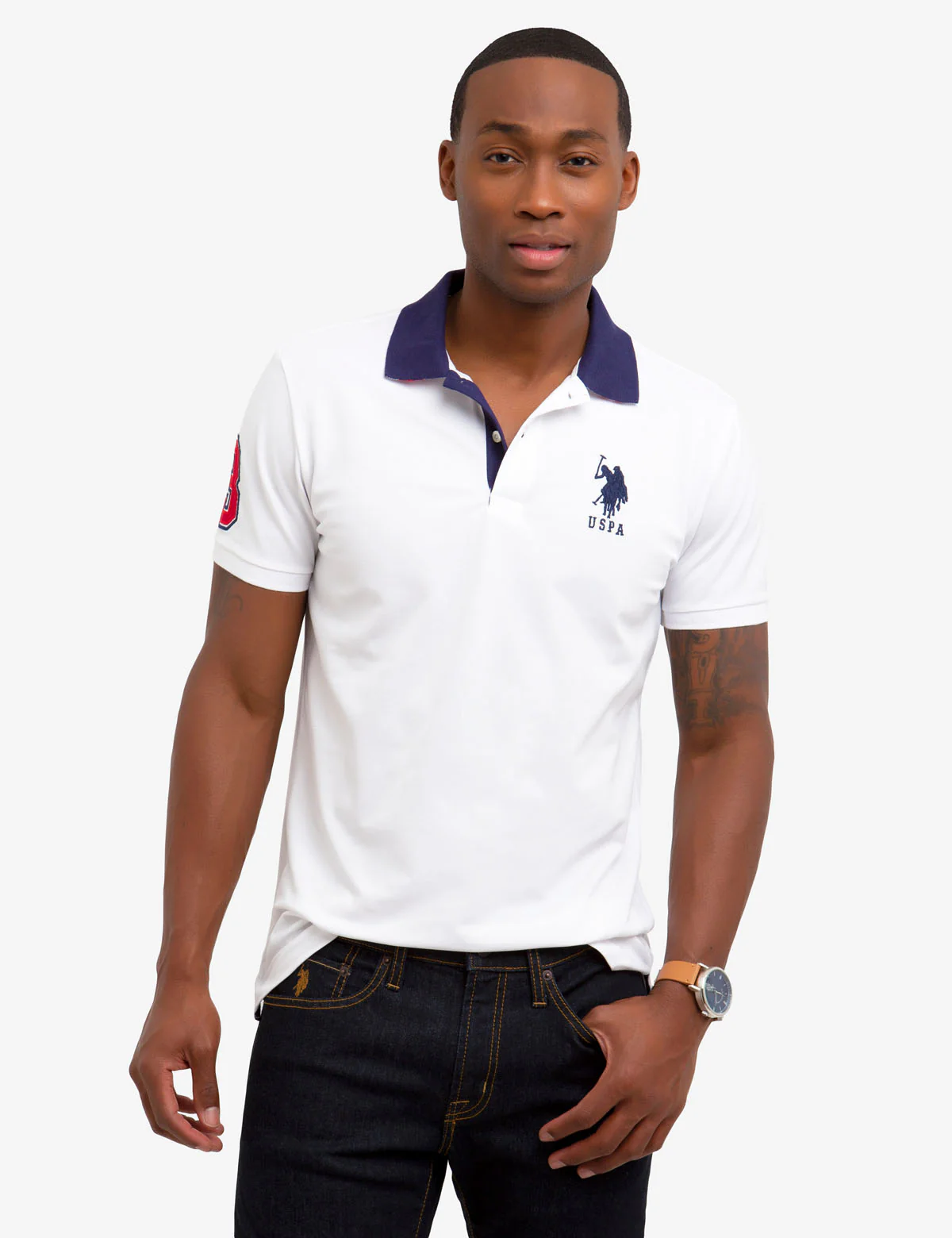 SLIM FIT STRETCH SOLID POLO SHIRT - Image 4