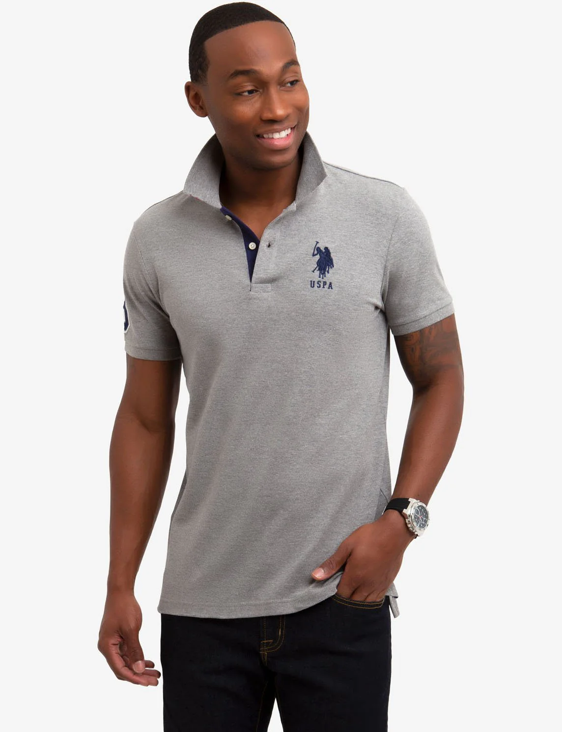 SLIM FIT STRETCH SOLID POLO SHIRT - Image 7