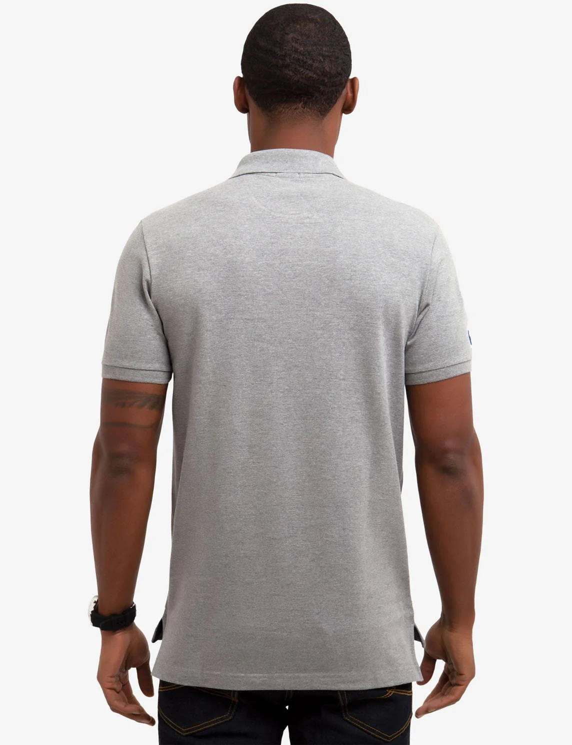 SLIM FIT STRETCH SOLID POLO SHIRT - Image 9