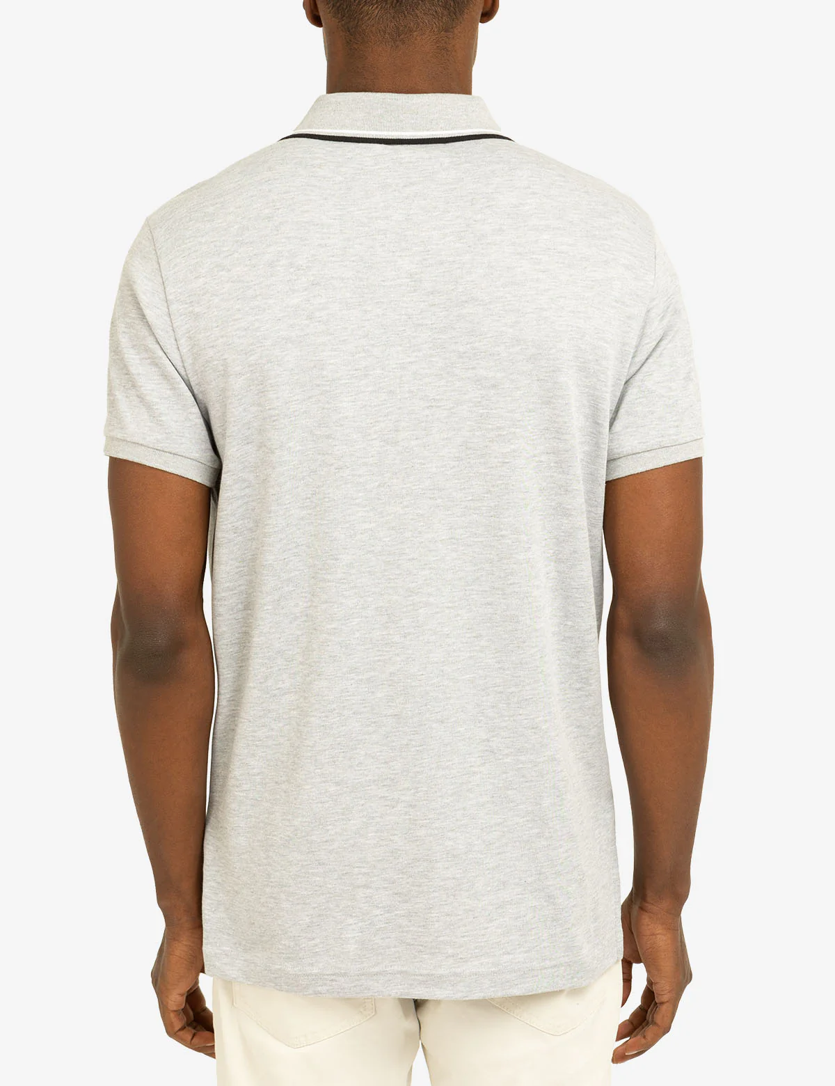 SLIM FIT TIPPED INTERLOCK POLO SHIRT - Image 10