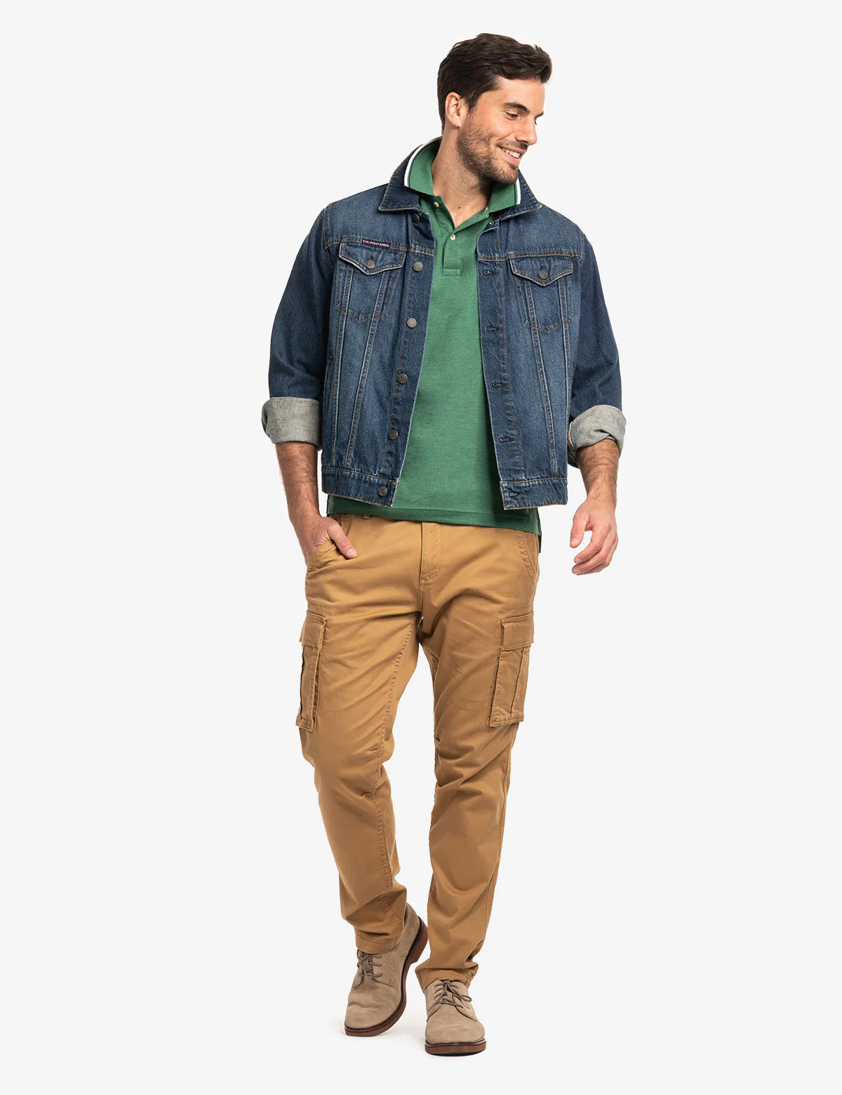 SLIM FIT TIPPED INTERLOCK POLO SHIRT - Image 6