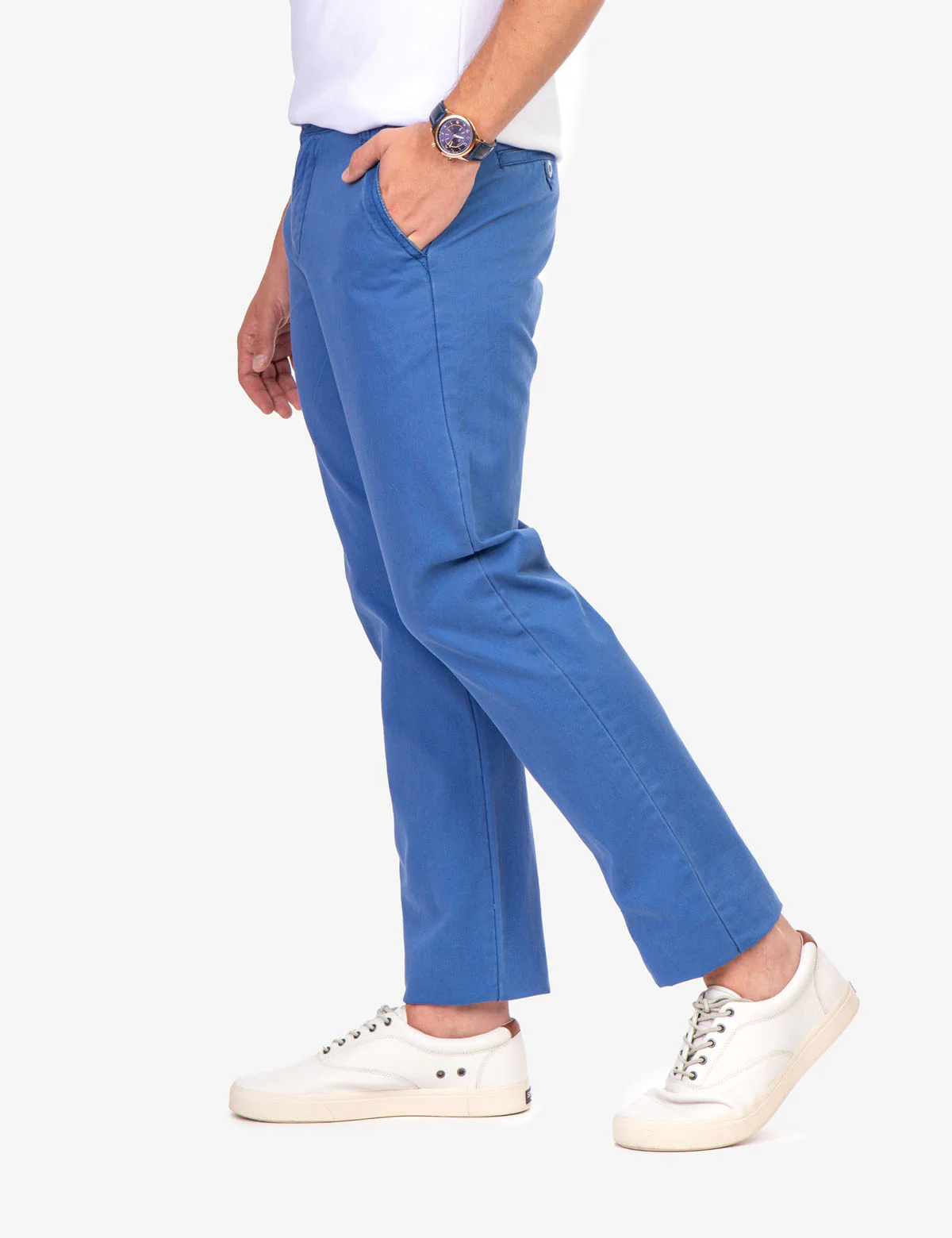 SLIM FIT TWILL PANTS - Image 3