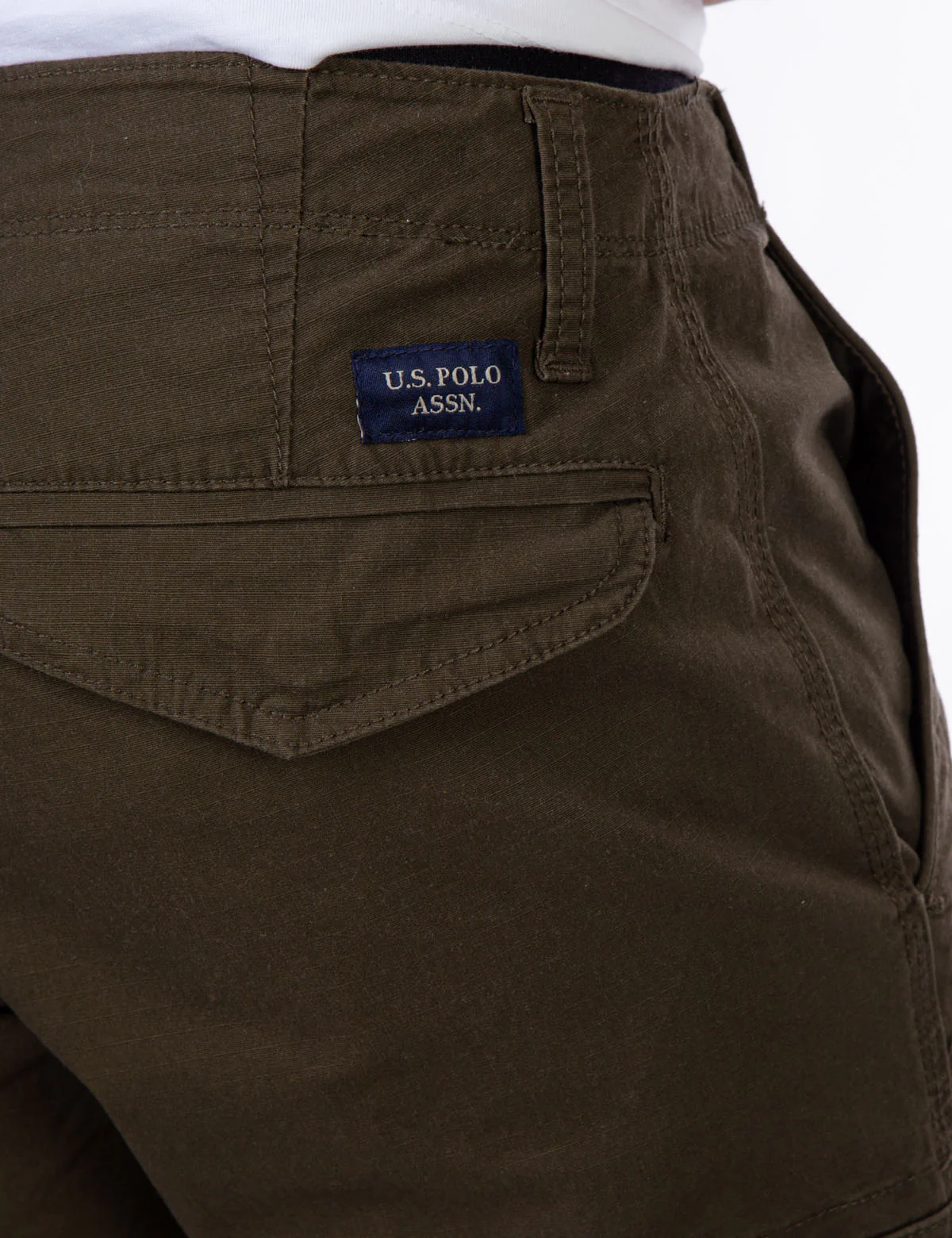 SLIM STRAIGHT CARGO PANTS - Image 6