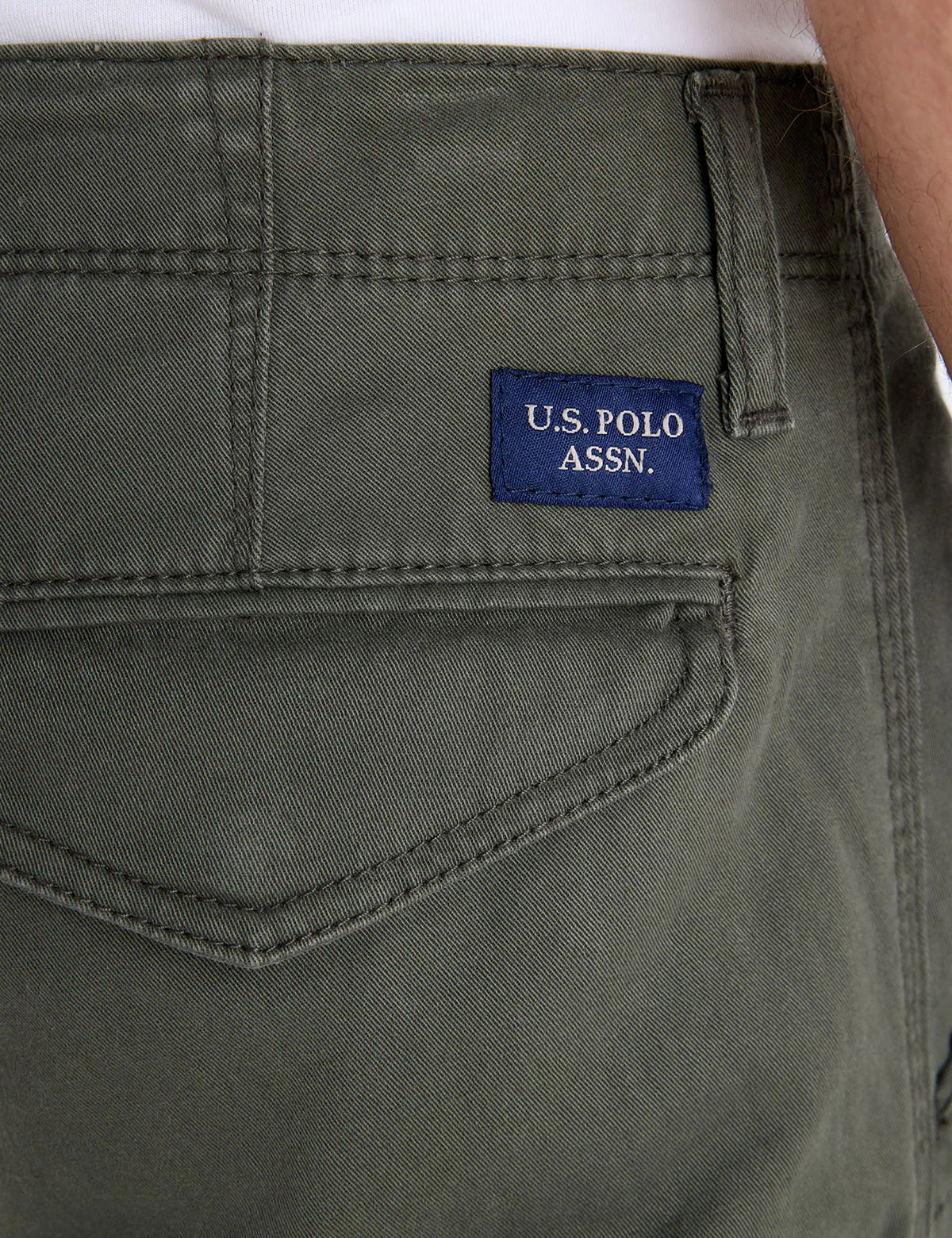 SLIM STRAIGHT CARGO PANTS - Image 9