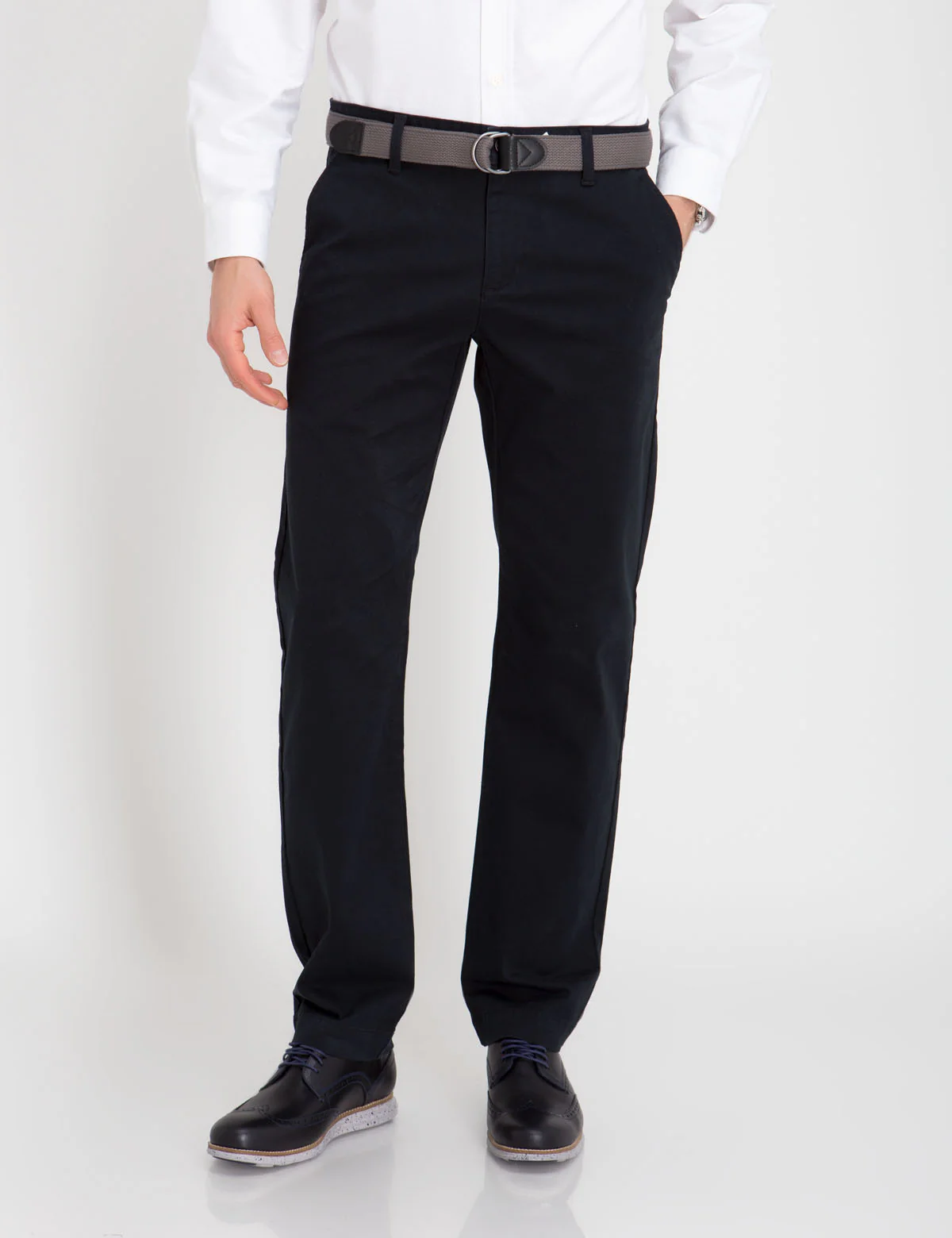 SLIM STRAIGHT CHINO PANTS - Image 14