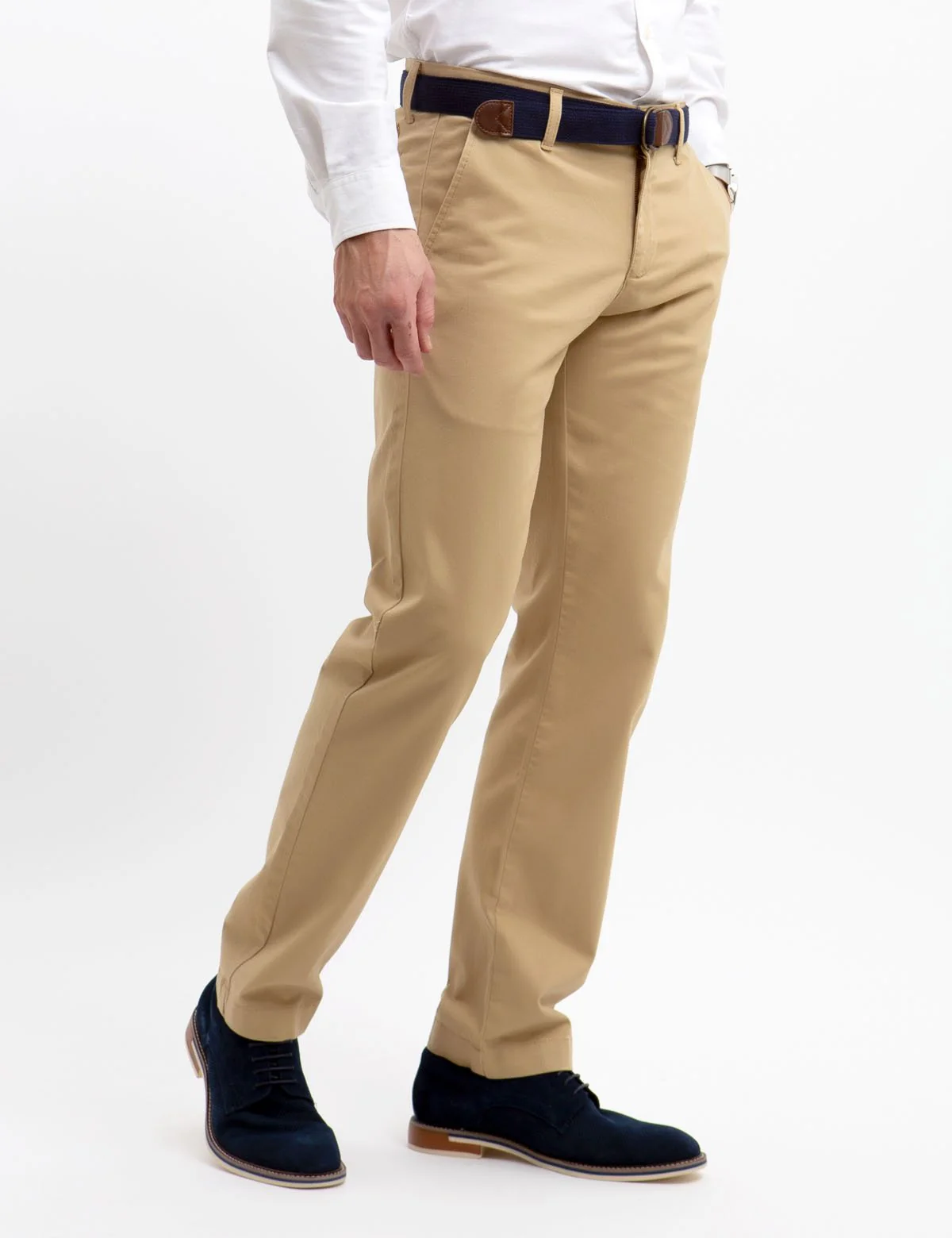 SLIM STRAIGHT CHINO PANTS - Image 21
