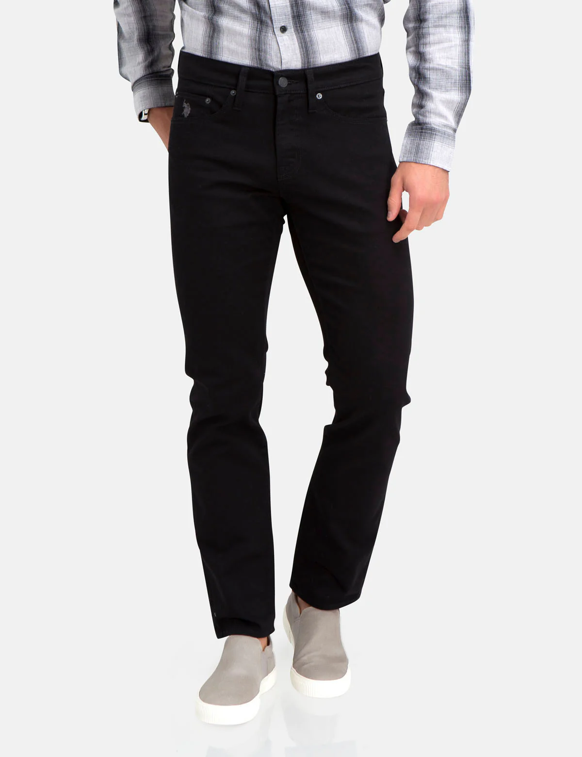 SLIM STRAIGHT FIT JEANS - Image 4