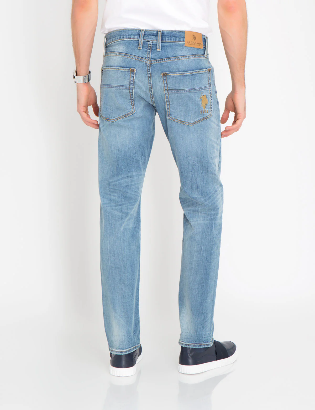 SLIM STRAIGHT FIT JEANS - Image 3
