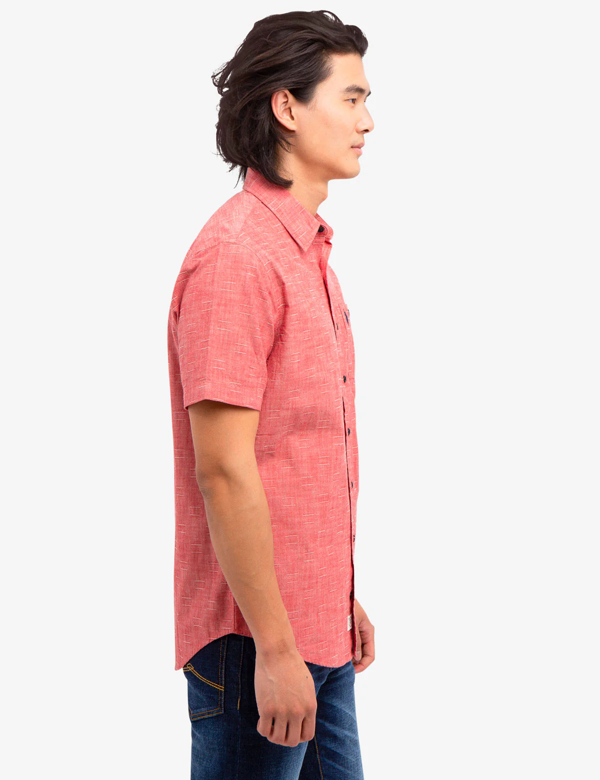 SLUB DOBBY CANVAS SHIRT - Image 6