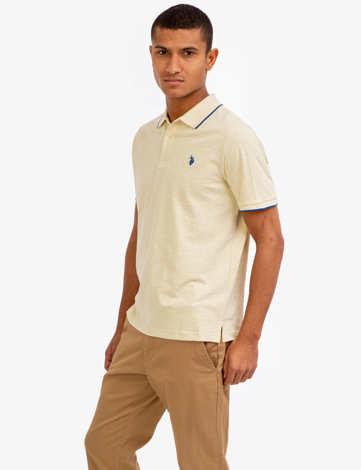 SLUB JERSEY POLO SHIRT - Image 4