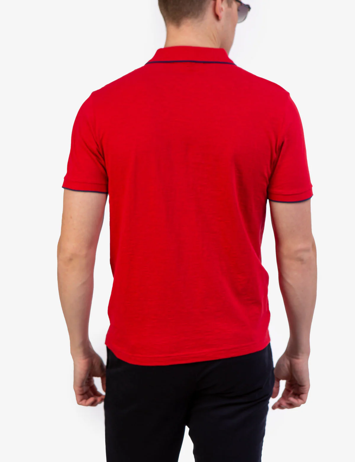 SLUB JERSEY POLO SHIRT - Image 15
