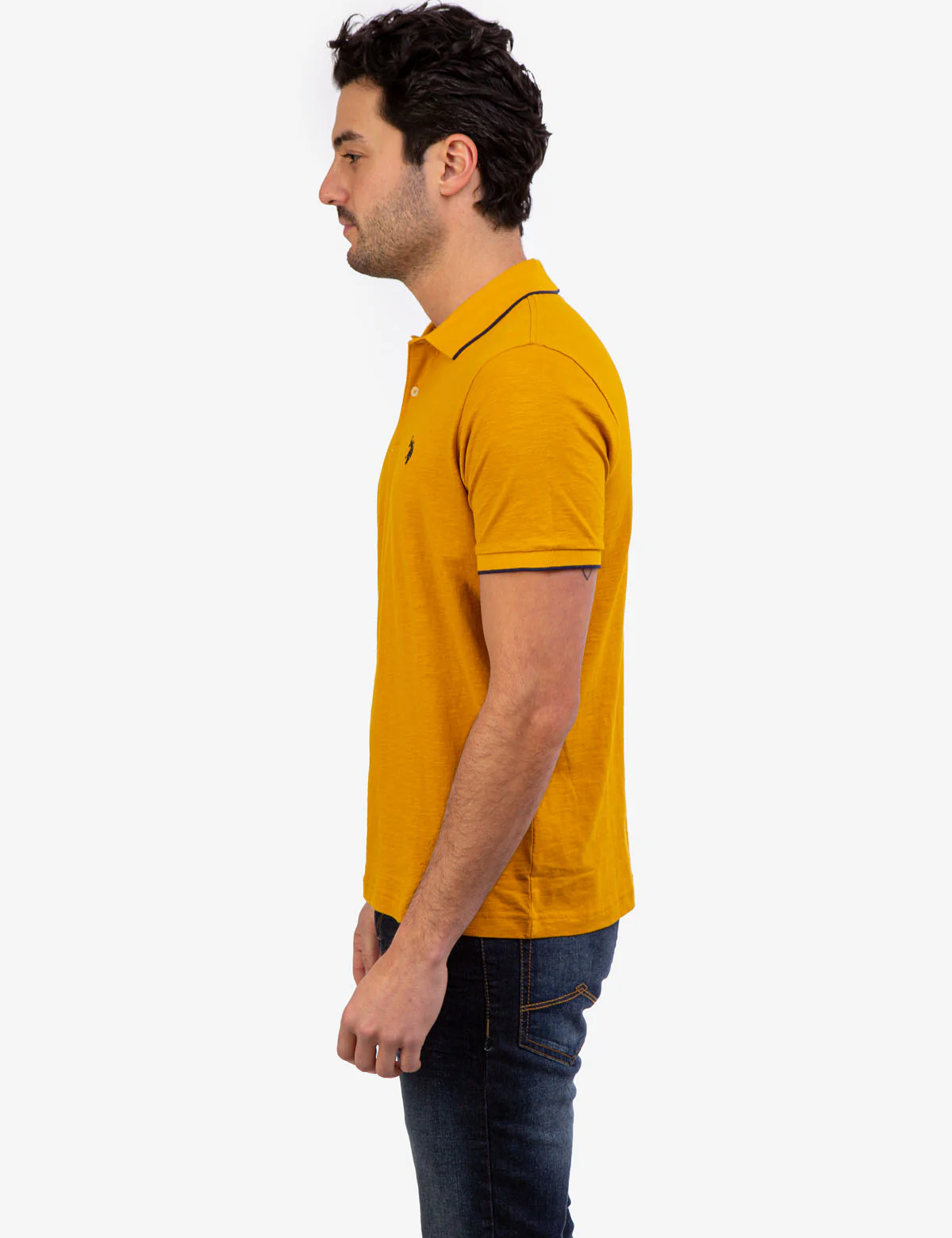 SLUB JERSEY POLO SHIRT - Image 19