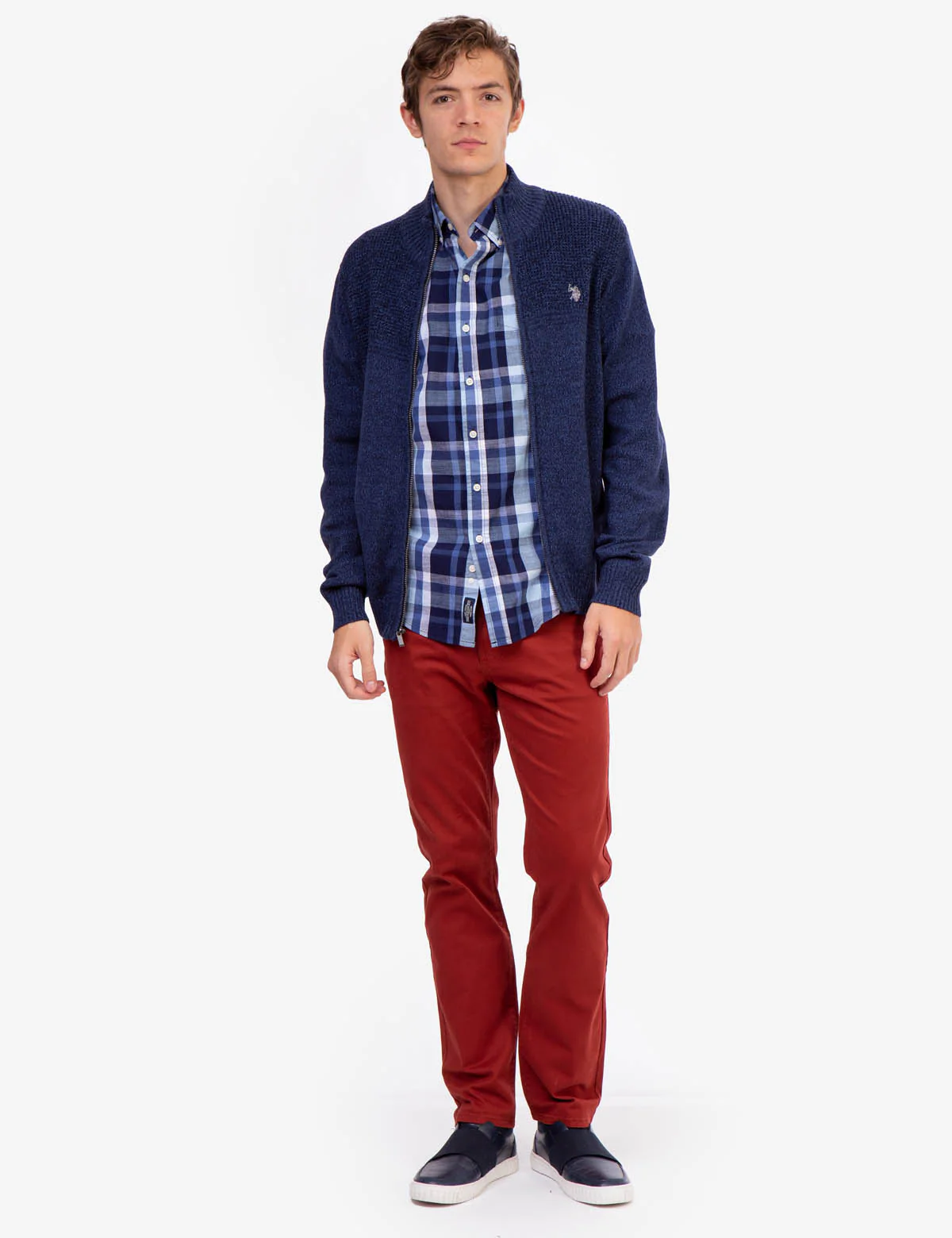 SLUB PLAID SHORT SLEEVE SHIRT - Image 3