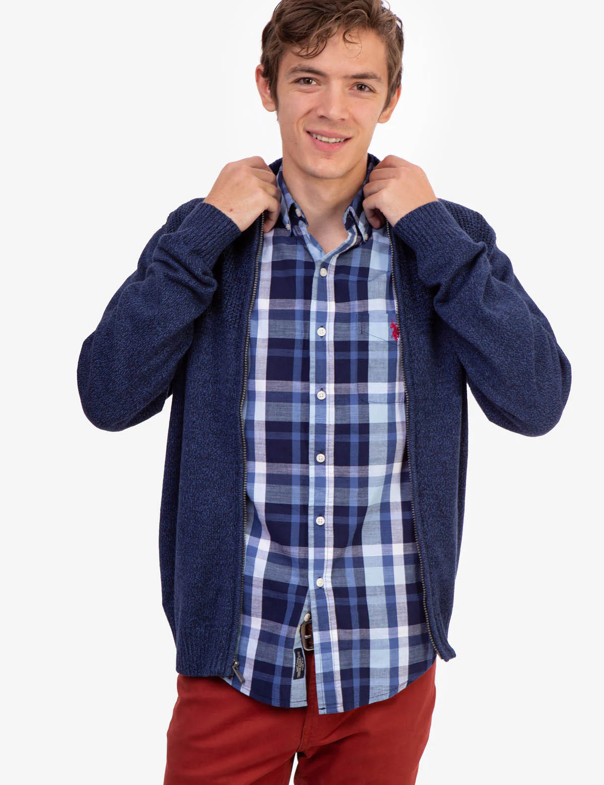 SLUB PLAID SHORT SLEEVE SHIRT - Image 7