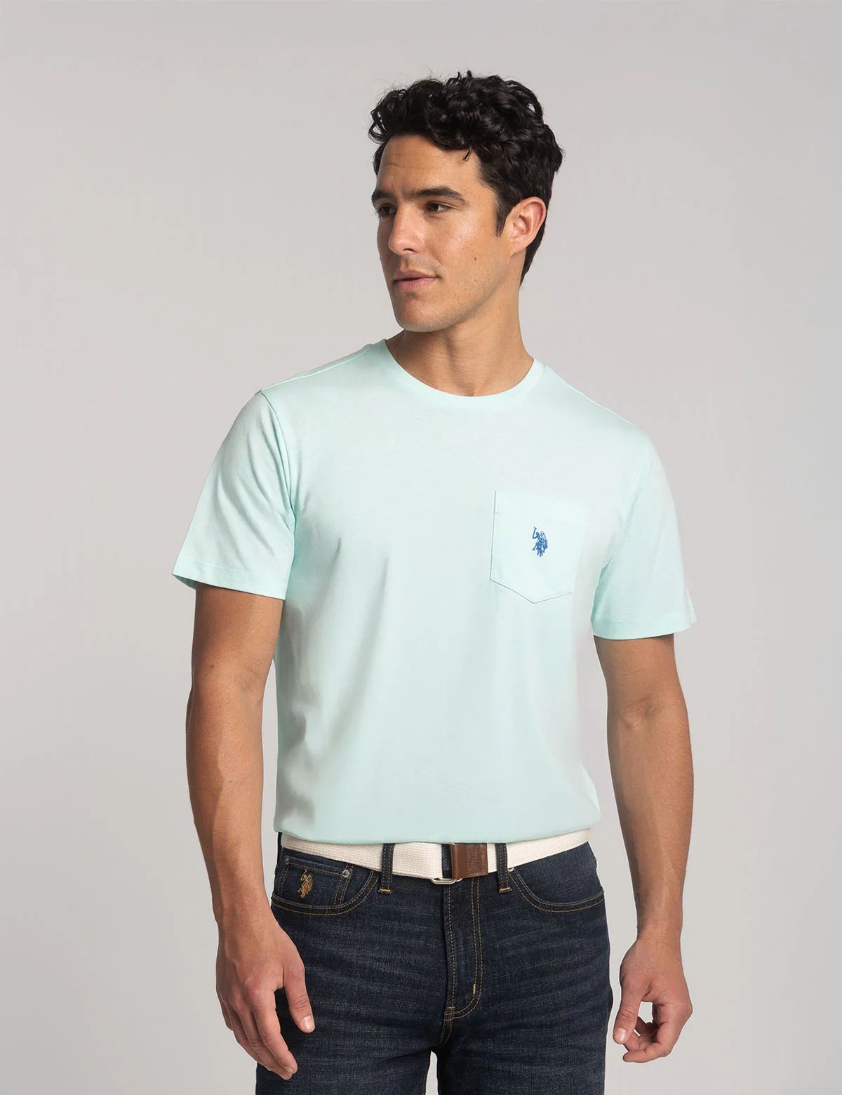 SMALL LOGO POCKET T-SHIRT