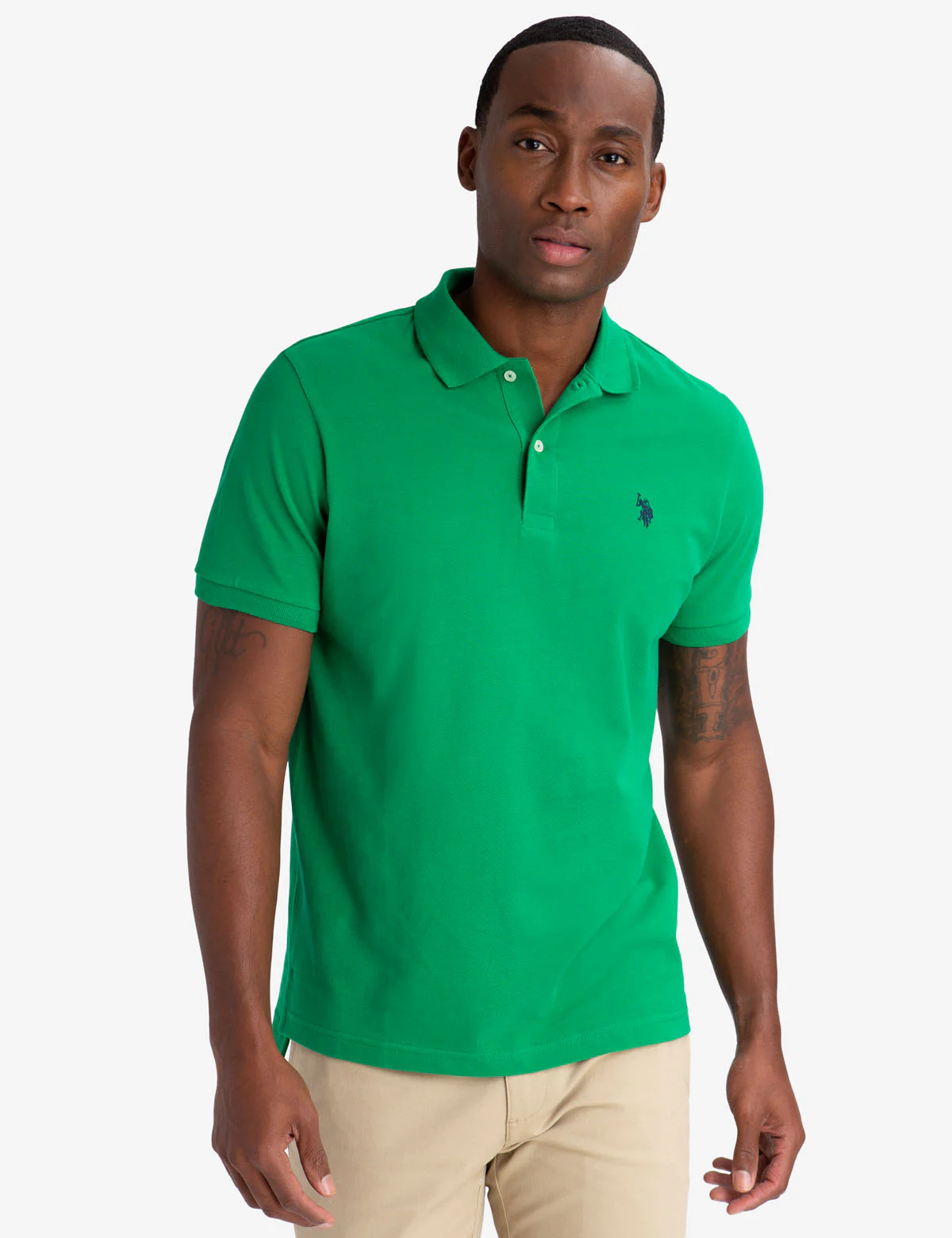 PIQUE SMALL LOGO POLO SHIRT - Image 7