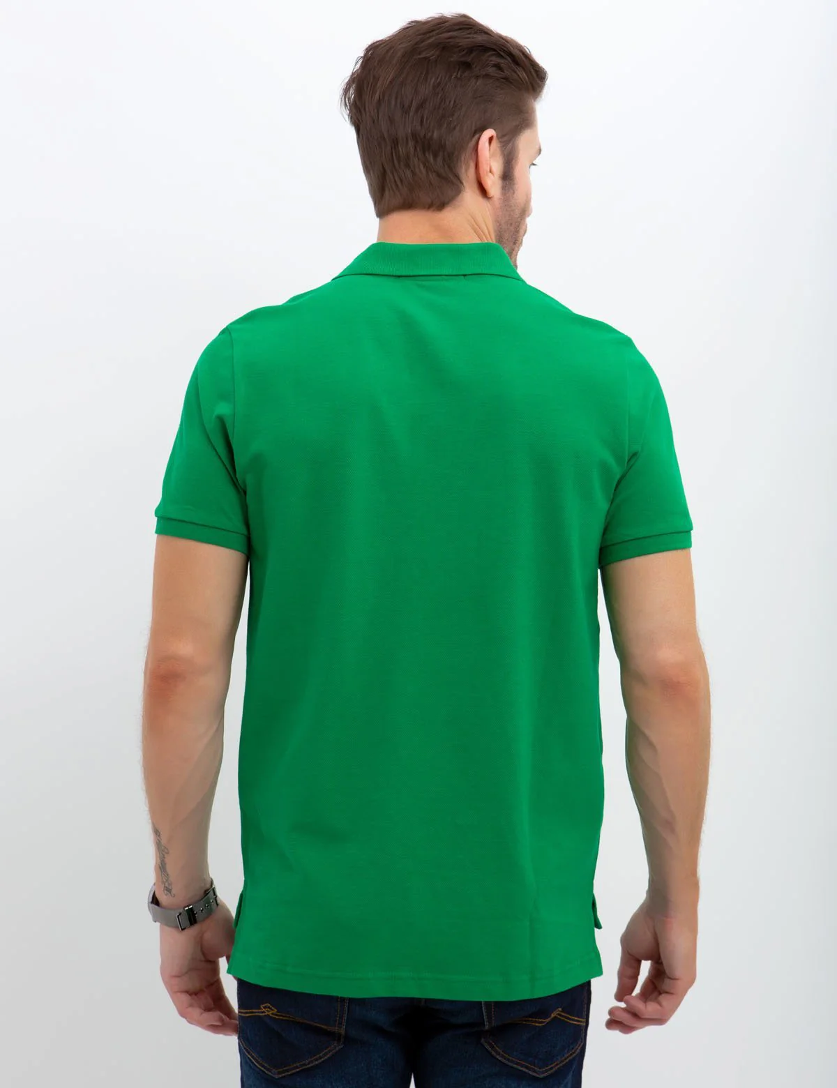 PIQUE SMALL LOGO POLO SHIRT - Image 8