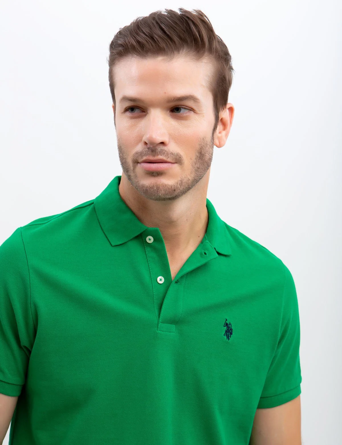PIQUE SMALL LOGO POLO SHIRT - Image 9