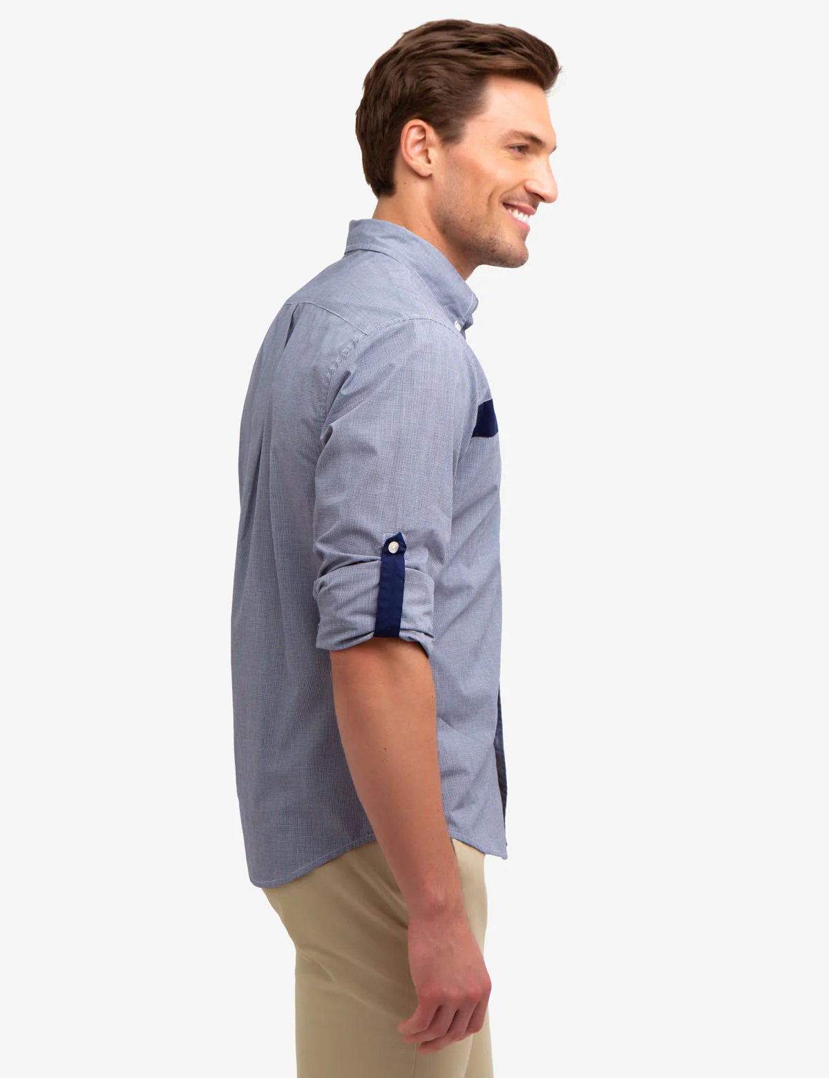 NO-TUCK HORIZONTAL STRIPE SHIRT - Image 3