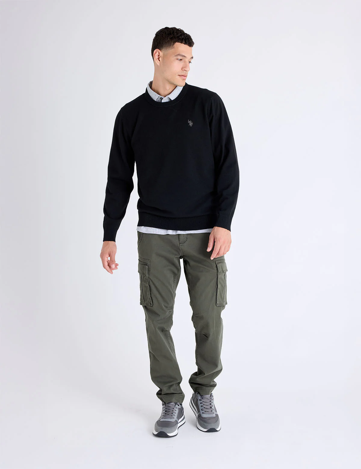 SOFT JERSEY CREW NECK SWEATER - Image 11